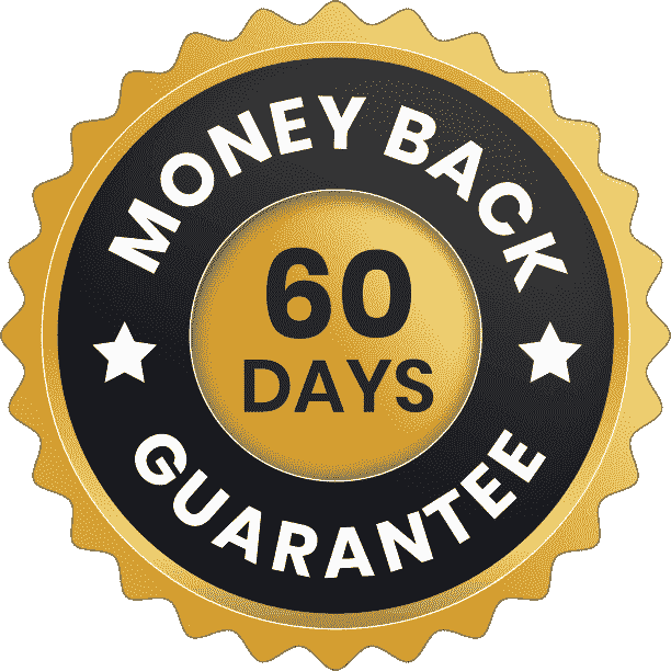 60 days money back guarantee